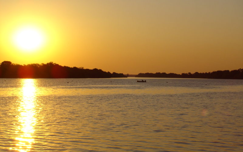 Romantic Zambezi Sundowner!